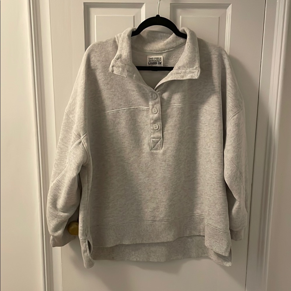 AE Big Hug Henley Sweatshirt